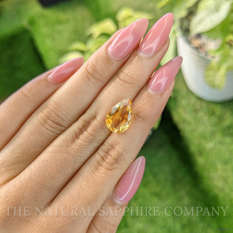 4.46 Ct. Citrine from Ceylon (Sri Lanka)