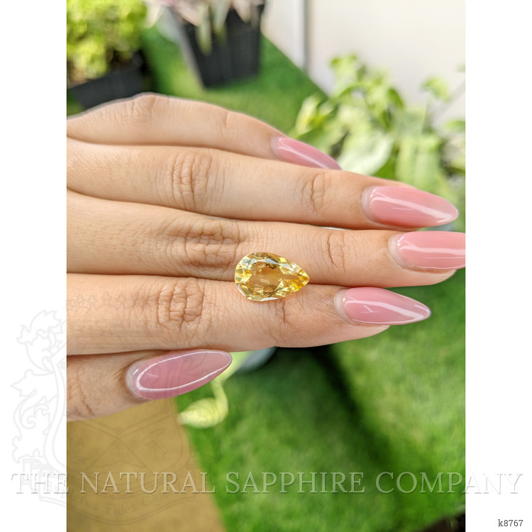 4.21 Ct. Citrine from Ceylon (Sri Lanka)