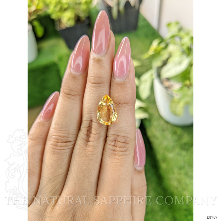 4.21 Ct. Citrine from Ceylon (Sri Lanka)
