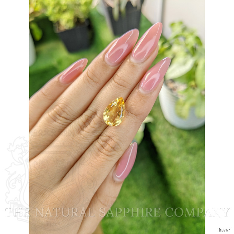 4.21 Ct. Citrine from Ceylon (Sri Lanka)