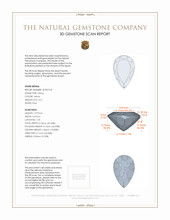 4.21 Ct. Citrine from Ceylon (Sri Lanka) 3 D Scan Report