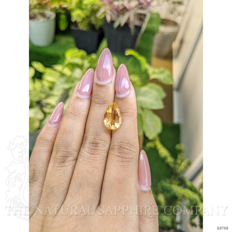 5.02 Ct. Citrine from Ceylon (Sri Lanka)