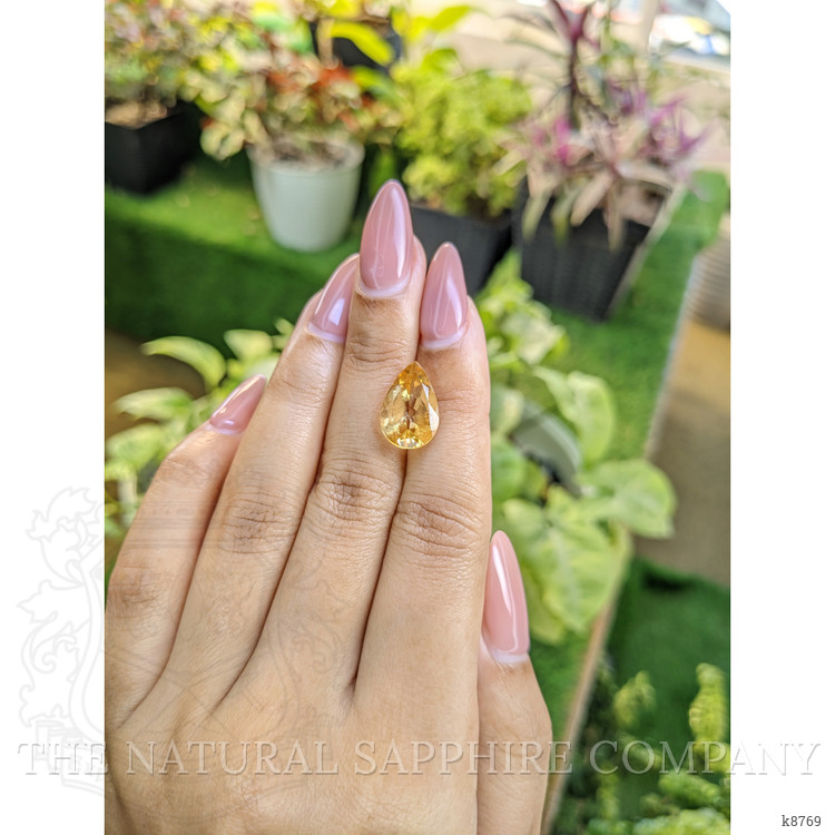 5.01 Ct. Citrine from Ceylon (Sri Lanka)