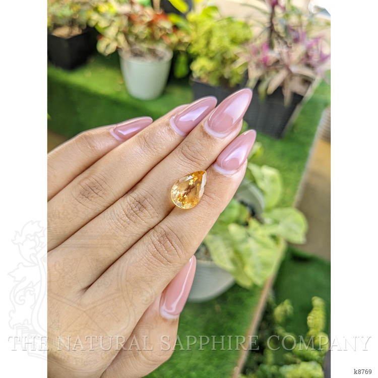 5.01 Ct. Citrine from Ceylon (Sri Lanka)