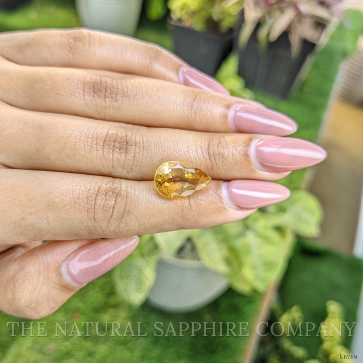 5.01 Ct. Citrine from Ceylon (Sri Lanka)