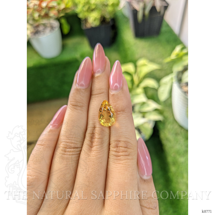 4.72 Ct. Citrine from Ceylon (Sri Lanka)