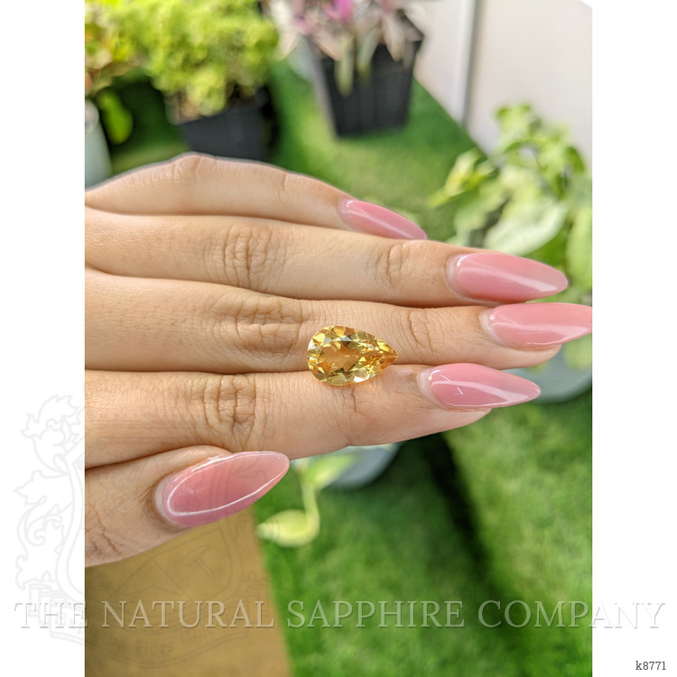 4.72 Ct. Citrine from Ceylon (Sri Lanka)