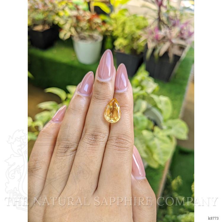 5.19 Ct. Citrine from Ceylon (Sri Lanka)
