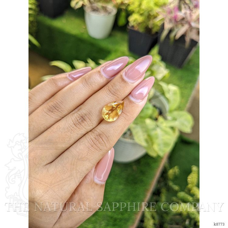 5.19 Ct. Citrine from Ceylon (Sri Lanka)