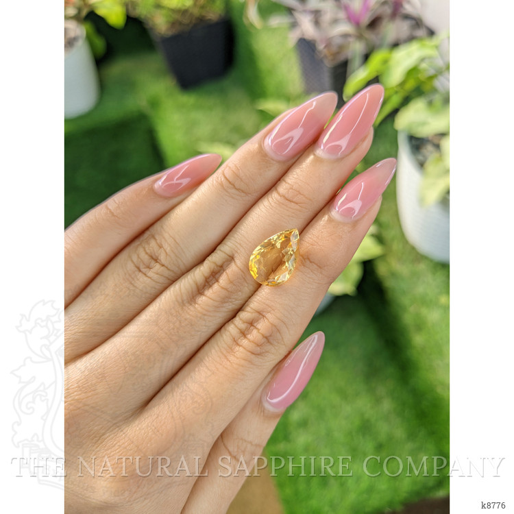 4.39 Ct. Citrine from Ceylon (Sri Lanka)