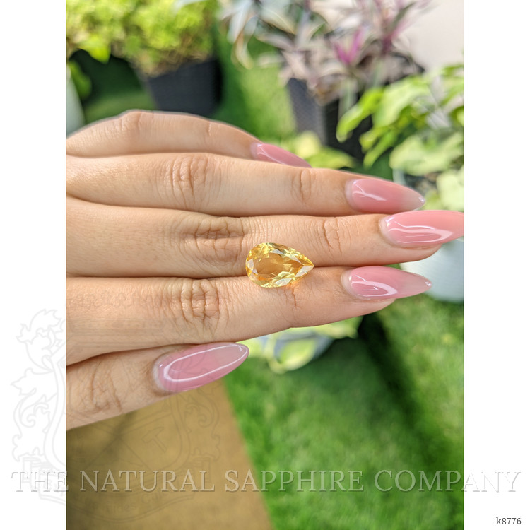 4.39 Ct. Citrine from Ceylon (Sri Lanka)