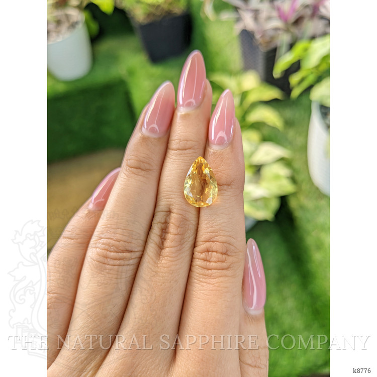 4.39 Ct. Citrine from Ceylon (Sri Lanka)