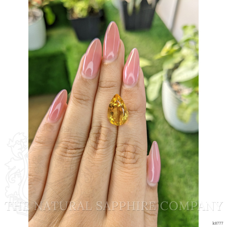 5.07 Ct. Citrine from Ceylon (Sri Lanka)