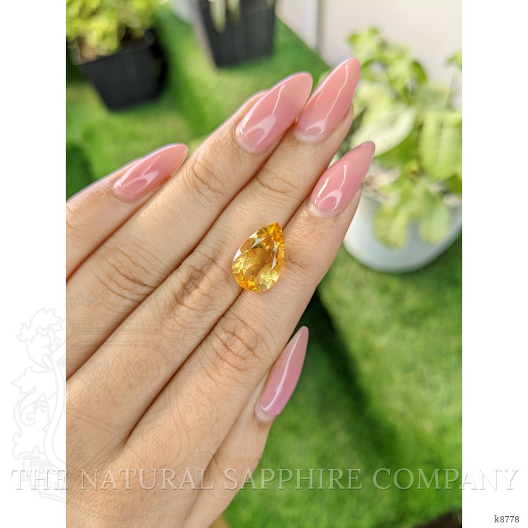 5.32 Ct. Citrine from Ceylon (Sri Lanka)