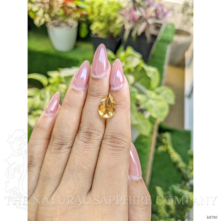 4.16 Ct. Citrine from Ceylon (Sri Lanka)