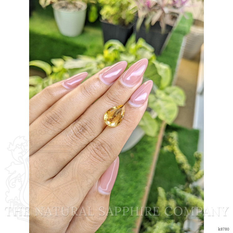 4.16 Ct. Citrine from Ceylon (Sri Lanka)