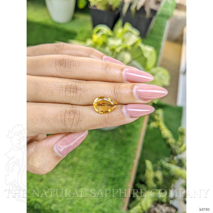 4.16 Ct. Citrine from Ceylon (Sri Lanka)