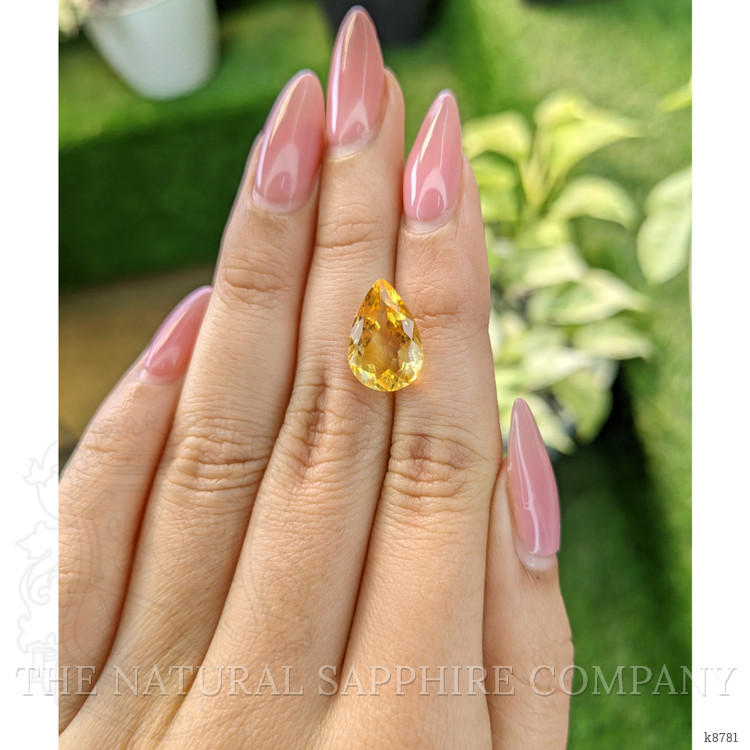 4.92 Ct. Citrine from Ceylon (Sri Lanka)