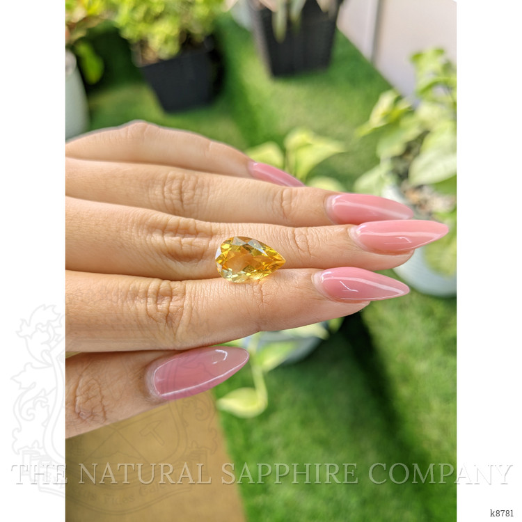 4.92 Ct. Citrine from Ceylon (Sri Lanka)