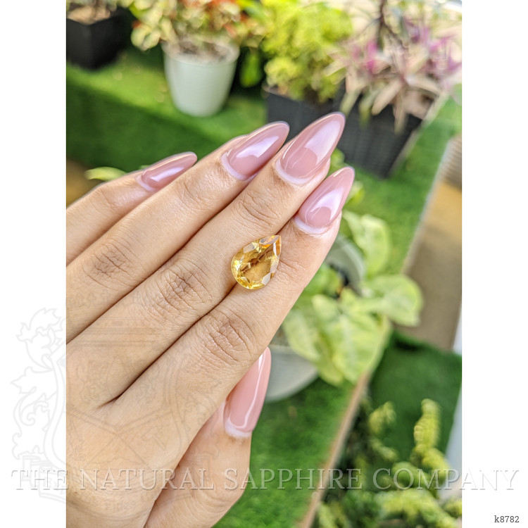 3.95 Ct. Citrine from Ceylon (Sri Lanka)