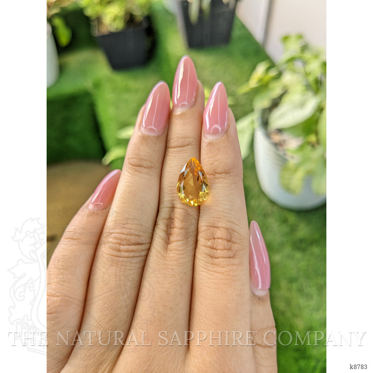 4.51 Ct. Citrine from Ceylon (Sri Lanka)
