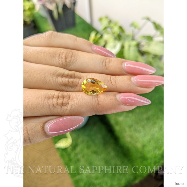 4.51 Ct. Citrine from Ceylon (Sri Lanka)