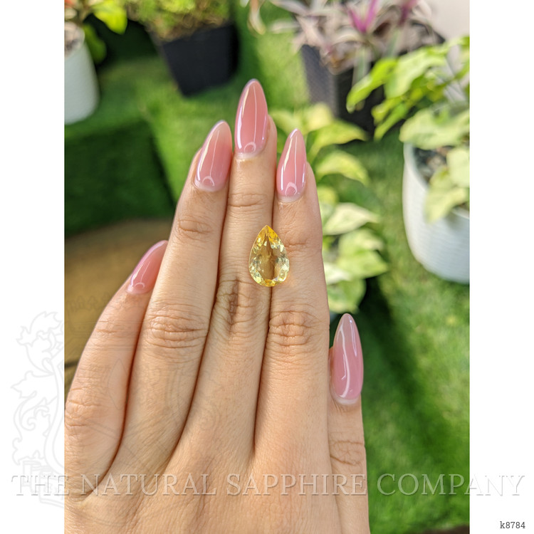 4.55 Ct. Citrine from Ceylon (Sri Lanka)