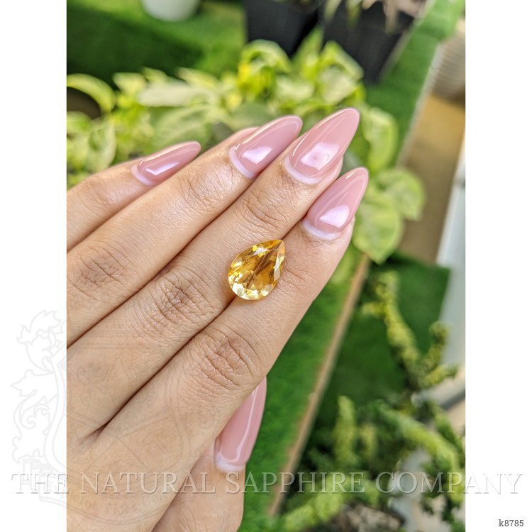4.60 Ct. Citrine from Ceylon (Sri Lanka)