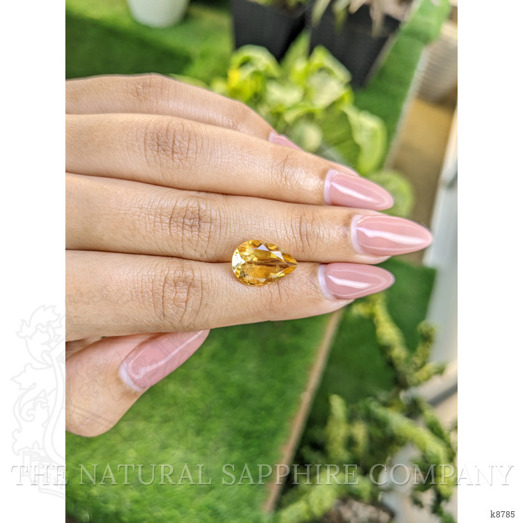 4.60 Ct. Citrine from Ceylon (Sri Lanka)