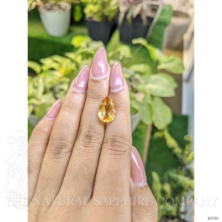 4.60 Ct. Citrine from Ceylon (Sri Lanka)