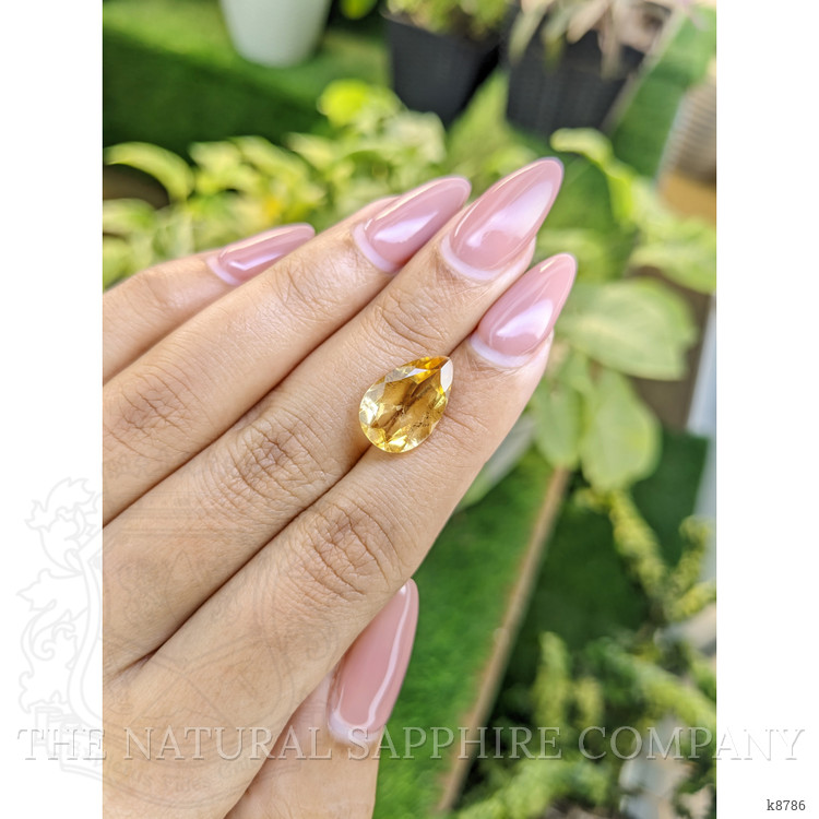 4.60 Ct. Citrine from Ceylon (Sri Lanka)