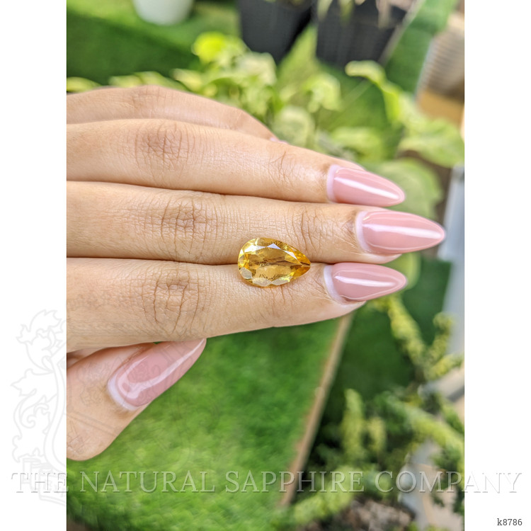 4.60 Ct. Citrine from Ceylon (Sri Lanka)