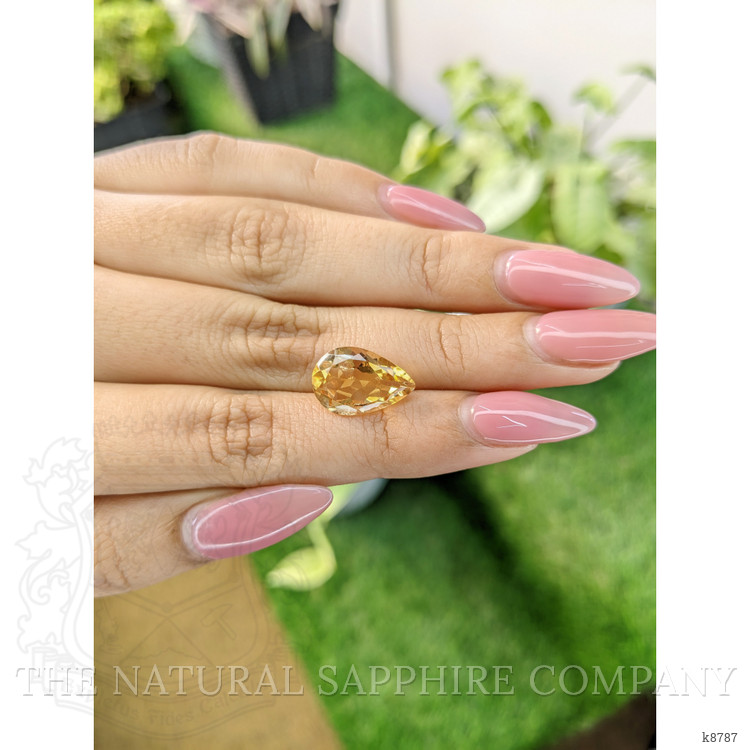 4.73 Ct. Citrine from Ceylon (Sri Lanka)