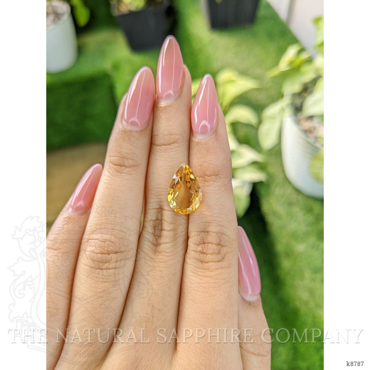 4.73 Ct. Citrine from Ceylon (Sri Lanka)