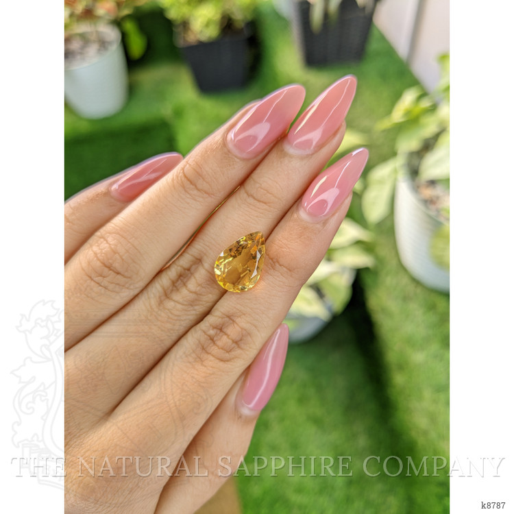 4.73 Ct. Citrine from Ceylon (Sri Lanka)