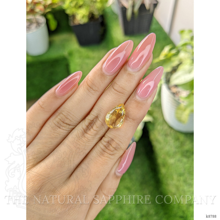 4.80 Ct. Citrine from Ceylon (Sri Lanka)