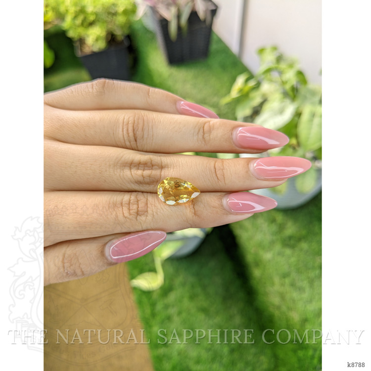 4.80 Ct. Citrine from Ceylon (Sri Lanka)