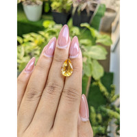 4.36 Ct. Citrine from Ceylon (Sri Lanka) Life Style