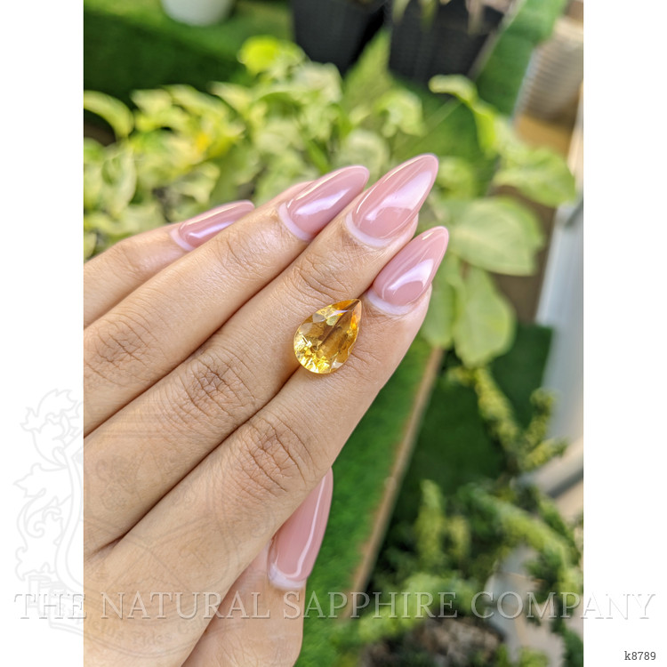 4.36 Ct. Citrine from Ceylon (Sri Lanka)