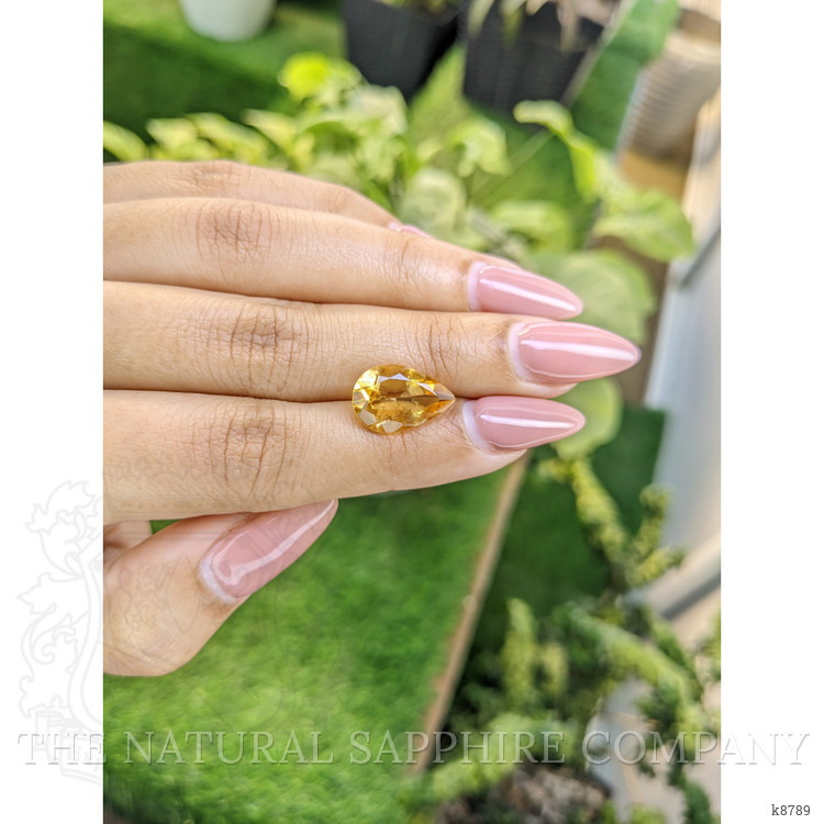 4.36 Ct. Citrine from Ceylon (Sri Lanka)