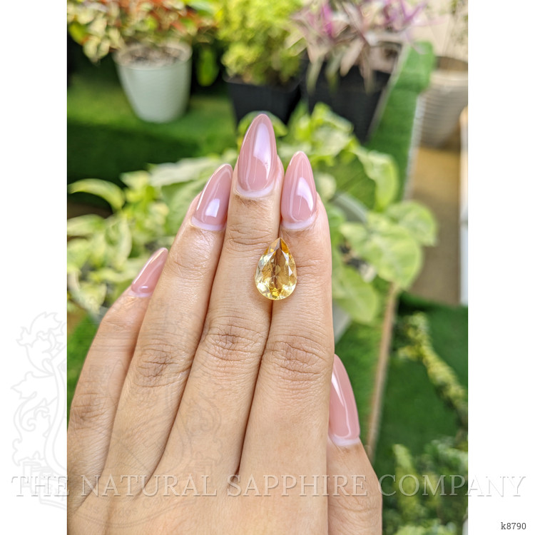 4.35 Ct. Citrine from Ceylon (Sri Lanka)