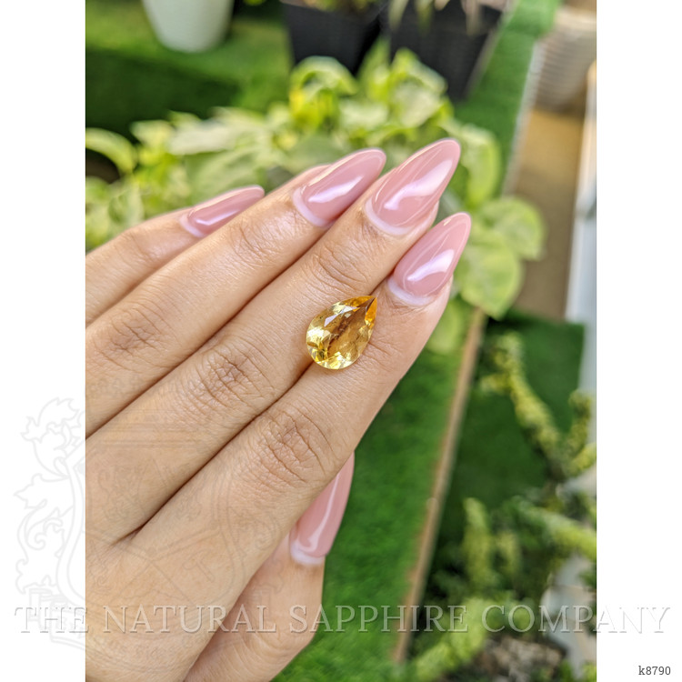 4.35 Ct. Citrine from Ceylon (Sri Lanka)