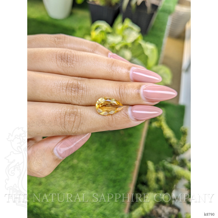 4.35 Ct. Citrine from Ceylon (Sri Lanka)