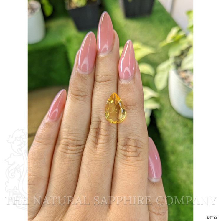 4.05 Ct. Citrine from Ceylon (Sri Lanka)