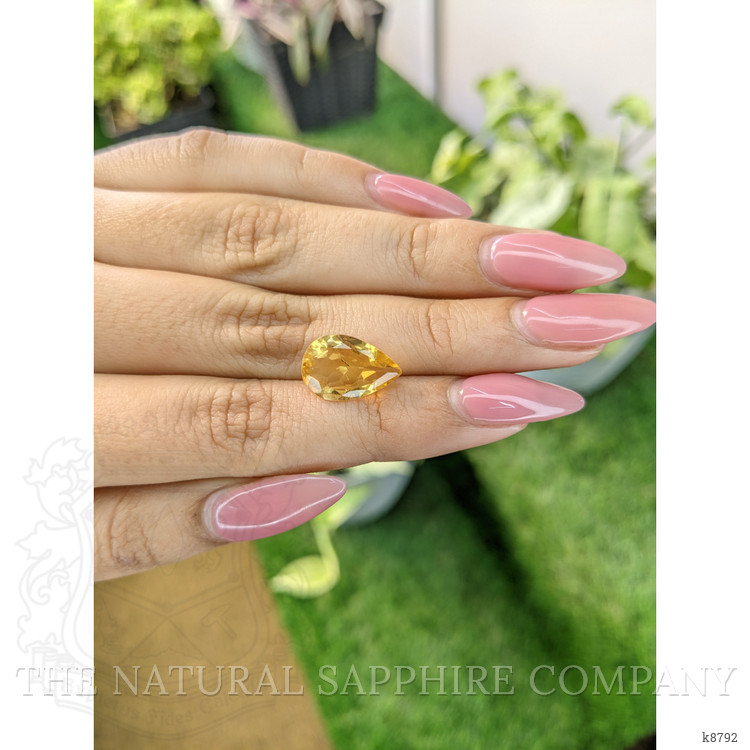 4.05 Ct. Citrine from Ceylon (Sri Lanka)