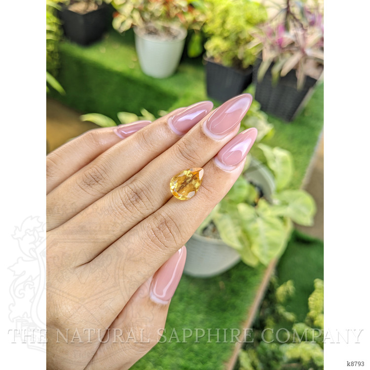 4.08 Ct. Citrine from Ceylon (Sri Lanka)