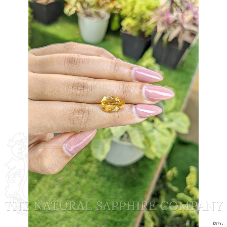 4.08 Ct. Citrine from Ceylon (Sri Lanka)