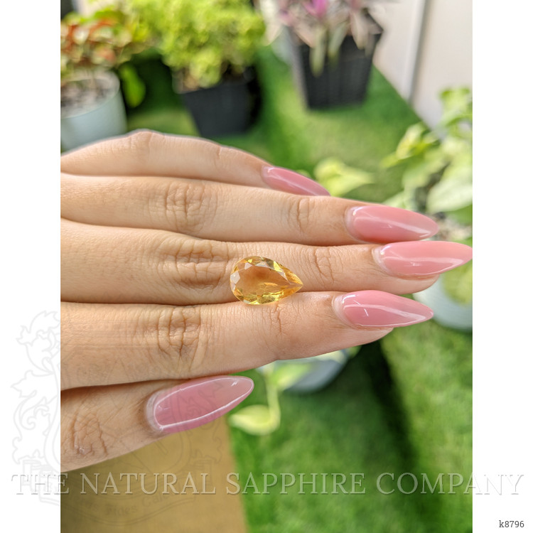 4.08 Ct. Citrine from Ceylon (Sri Lanka)