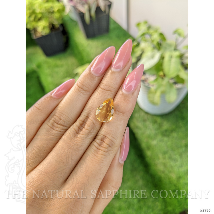 4.08 Ct. Citrine from Ceylon (Sri Lanka)