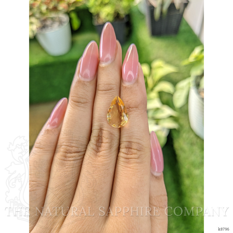 4.08 Ct. Citrine from Ceylon (Sri Lanka)